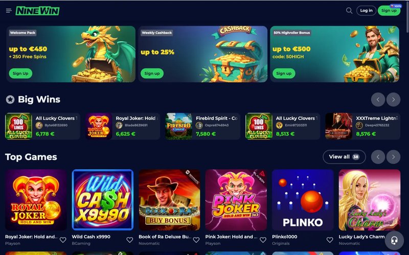 NineWin Casino UK: Unlocking the Experience
